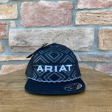 Men’s Ariat Black Aztec Cap