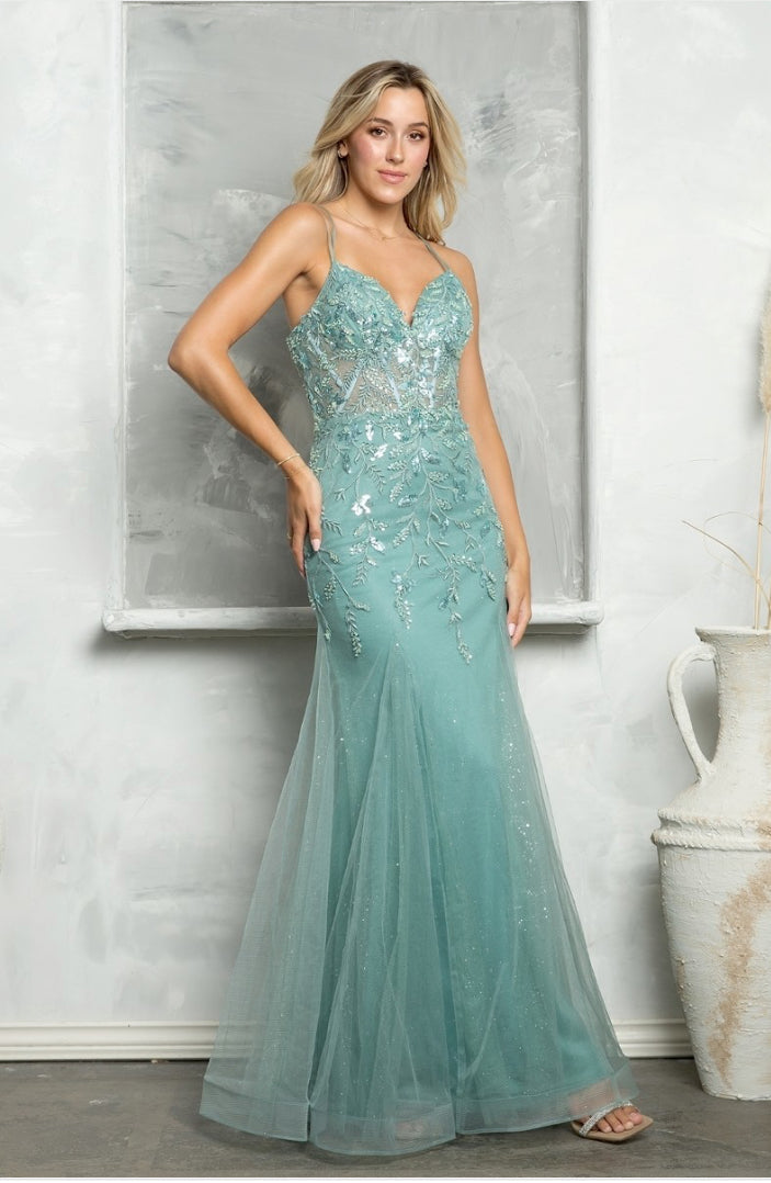 Eva Evening Gown 5257 Moreno's Wear Eva Evening Gown 5257 Moreno's Wear