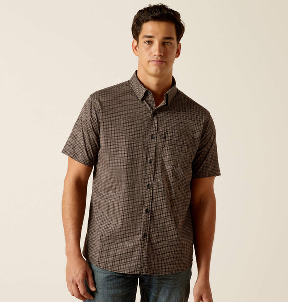Men’s Ariat Black Milo Modern Fit Shirt