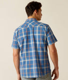 Men’s Ariat Blue Ridge Hogany Retro Fit Shirt