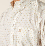 Men’s Ariat White Edmond Classic Fit Shirt