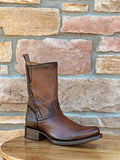 Cuadra Maple Deer Laser & Woven Round Toe Boots