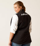 Women’s Ariat Black New Team Softshell Vest