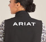 Women’s Ariat Black New Team Softshell Vest