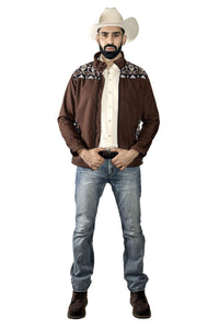The American West Brown/Aztec Softshell Jacket