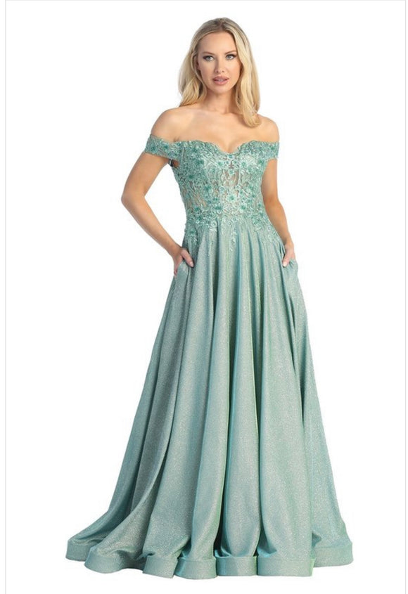 Let’s Evening Gown 7735