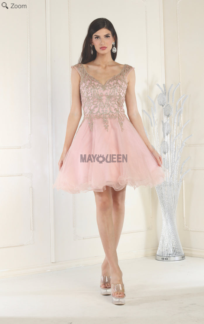 Peach dama outlet dresses