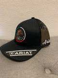 Ariat Black/Mexican Eagle Cap