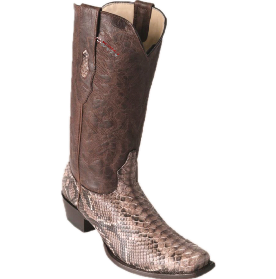Men's Los Altos Python Boots 7 Toe – Moreno's Wear