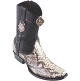 Men’s King Exotic Python Ankle Boots Dubai Toe