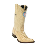 Men's Wild West Caiman Tail Boots 3x Toe
