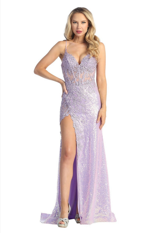 Let’s Evening Gown 7842