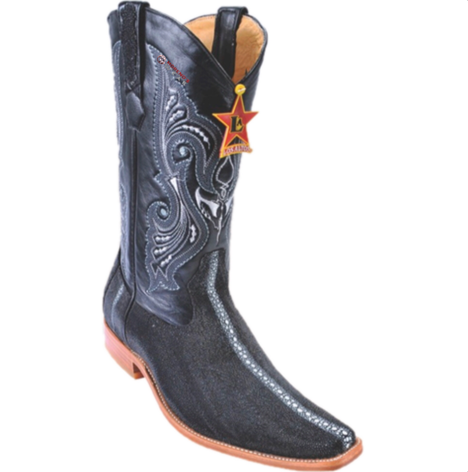 Men s Los Altos Stingray Rowstone Boots Versace Square Toe