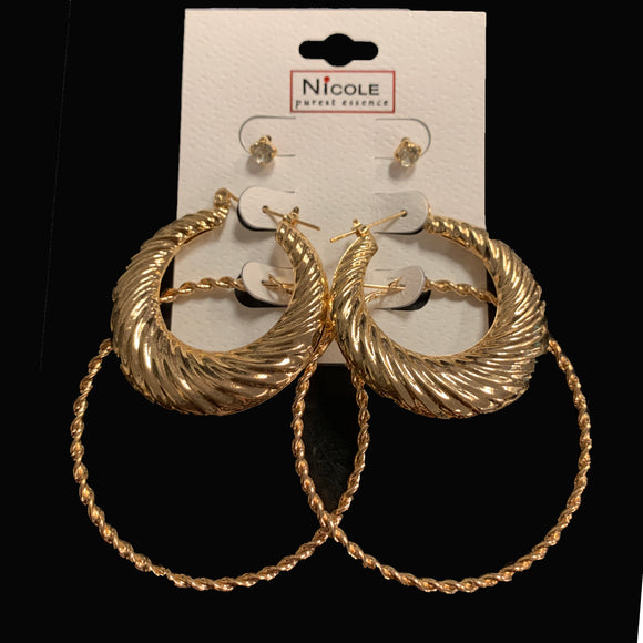 Ashely Gold Earrings