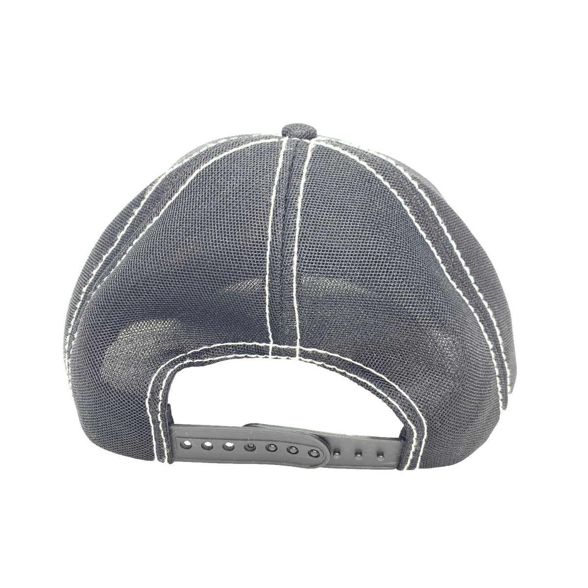 Men's John Deere Hat / Cap (Black / Gray Mesh) - LP68009 