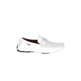White Hermes Inspired Loafers Moderno
