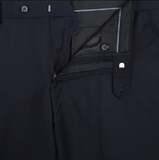 Men's Renoir Two Piece Dark Navy Wool Suit Slim Fit