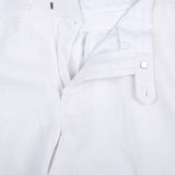 Men's Renoir Two Piece White Linen Suit Classic Fit
