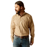 Men’s Ariat Khaki Schaffer Classic Fit Shirt