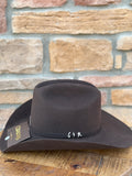 Cuadra 5X Python Chocolate Felt Hat Cattleman