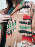 Belinda Elegant Aztec Coat