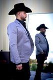 Men's Western Grey Blazer