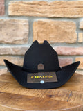 Cuadra 5X Python Black Felt Hat Cattleman