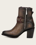 Cuadra Western Style Honey Brown Bootie CU966