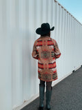 Belinda Elegant Aztec Coat