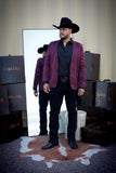 Men’s Pavini Burgundy Western Saco