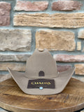 Cuadra 5X Python Fawn Felt Hat Cattleman