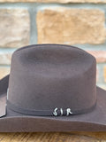 Cuadra 5X Python Chocolate Felt Hat Cattleman