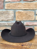 Cuadra 5X Python Chocolate Felt Hat Cattleman