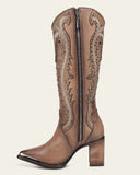 Cuadra Satro Arena Studs & Embroidery Tall Boots CU763