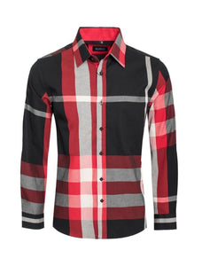 Men’s Red Berry Print Shirt