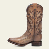 Women's Cuadra Western Rodeo Light Brown Boots CU988