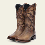 Women's Cuadra Western Rodeo Light Brown Boots CU988