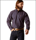 Men’s Ariat Dress Blue Palmer Shirt