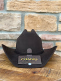 Cuadra 5X Python Chocolate Felt Hat Cattleman