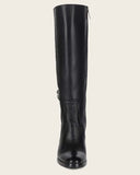 Cuadra Black Deer Zipper Round Toe Boots FC887