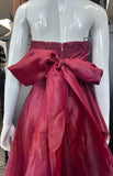 ALISSA RED DRESS TWO PIECE