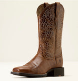 Women’s Ariat Round Up Remuda Wide Square Toe Boots
