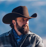 Stetson Skyline 6x Cowboy Felt Hat Chocolate