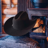 Stetson Skyline 6x Cowboy Felt Hat Chocolate