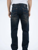 Men’s Platini Dark Blue Holt Boot Cut Jeans