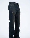 Men’s Platini Dark Blue Holt Boot Cut Jeans