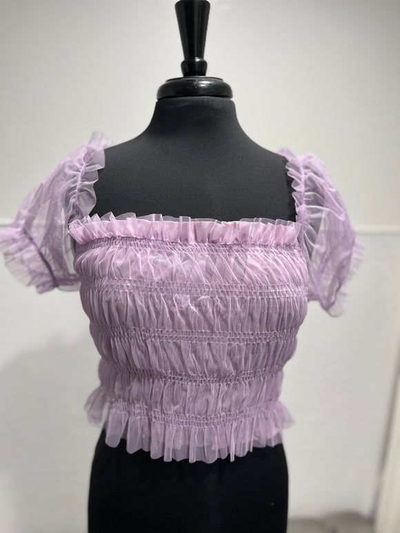 Tatiana Lilac Top