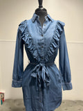 Fabiola Light Denim Dress