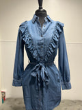 Fabiola Light Denim Dress