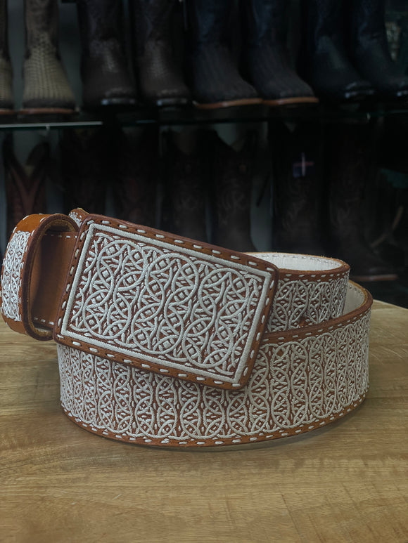 Piteado Belt Circle Pattern – Moreno's Wear